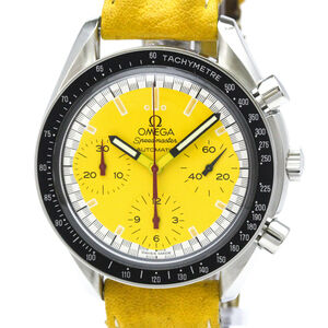 OMEGA Speedmaster Michael Schumacher Yellow Dial Watch 3510.12 Polished